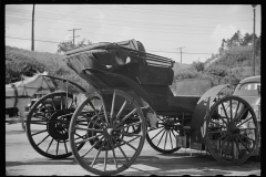 2279_Redundant ' horseless carriage' at gas station near Lost River, New Hampshire