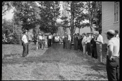 2315__Mens' horse-shoe throwing competition , the fair, Albany, Vermont.