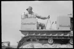 2411_Caterpillar tractor and operative ,   Greenhills Project, Cincinnati, Ohio