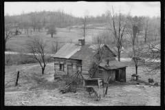 2441_Rehabilitation client's  shack  and yard, Jackson County, Ohio