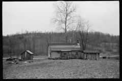 2467_Rehabilitation client's  house (shack ) and  yard, Jackson County, Ohio