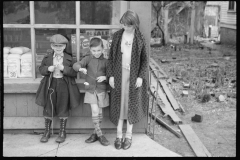 2504_Two well dressed boys with possibly elder sister , Jackson Ohio