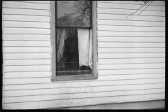 2616_ Probably window of the school or a house in  Jackson ,  Ohio