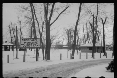 2977_Municipal Tourist camp-site in Winter ,Minneapolis