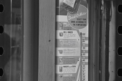 3037_Sign , possibly on the door of a bar ,  Crosby , Dakota