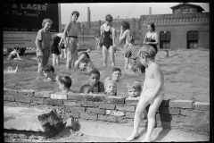 3147_'Homemade' swimming pool for steelworkers' children, Pittsburgh, Pennsylvania