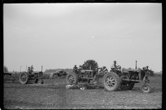 3303_ Three Farmall Tractors in use at Wabash Farms, Indiana