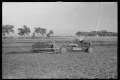 3380_ Power rake on the alfalfa fields of Dawson County, Nebraska.