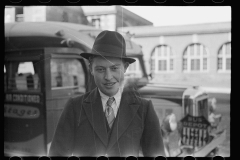 3386_Young man  in front of the bus depot. Grand Island, Nebraska