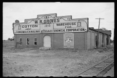 3438_ W R Groves , Cotton warehouse ,  Byromville, Georgia