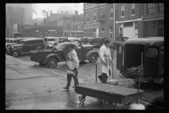 3474_Unloading meat in wholesale district, Omaha, Nebraska