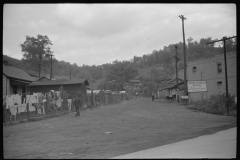 3527_Clothes line  coal miner's home, Scotts Run, West Virginia