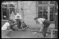 3533_Shooting craps by Company Store,  Osage, West Virginia