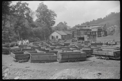 3544_Old coal trucks abandoned mining town, Jere, West Virginia