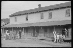 3545_ Outside the Company store,  Chaplin, West Virginia