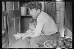 3553_Mexican miner and child, Bertha Hill, Scotts Run, West Virginia