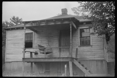 3566_Front porch,  miner's house , Bertha Hill,  West  Virginia.