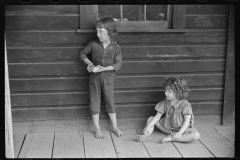 3578_ Coal miner's children, abandoned mining town, Jere, West Virginia