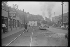 3616_ A  train hauling coal passing through Osage