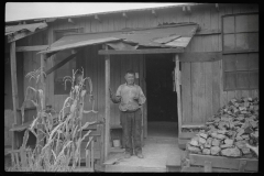 3741_Rosedale Mining Company. Shanties by the river. Scotts Run, West Virginia