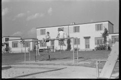 3779_Children on climbing frame , Greenbelt, Maryland