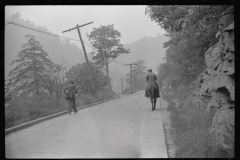 3822_Old miner riding a mule   Mohegan, West Virginia