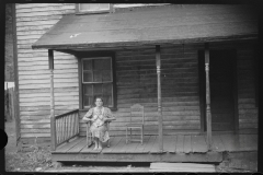 3827_ Coal miner's wife and child, Mohegan, West Virginia