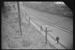 3834_Miners going home from work, Caples, West Virginia