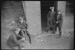 3839_Coal miners waiting for next shift, Caples, West Virginia