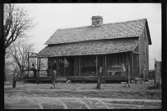 1430_Traditional homestead and yard , location unknown