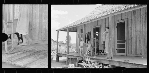 0014_Wife of sharecropper, Storz Cotton Plantation,