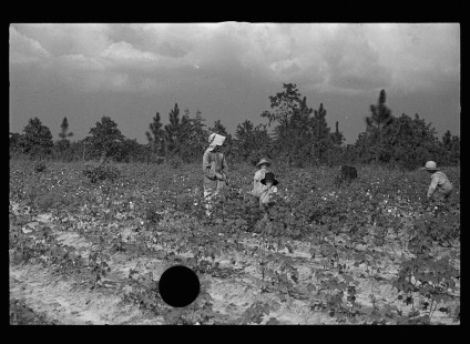 0027__Cotton sharecropper and Children