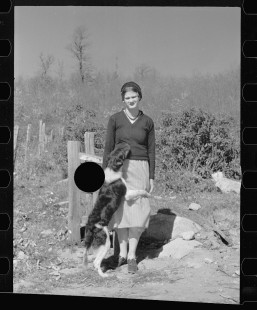 0108_Virgie Corbin, Blue Ridge Mountain Girl, Virginia