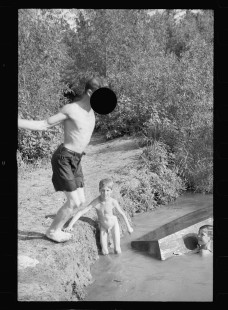 0168_Swimming hole , Dyess Colony,