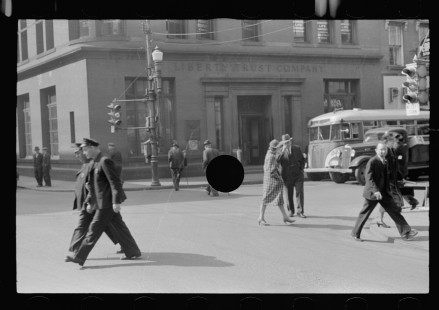 0534__Busy street scene ,Cumberland , Maryland