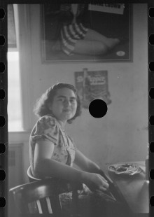 0557_Resident Tygart Valley Homesteads , West Virginia