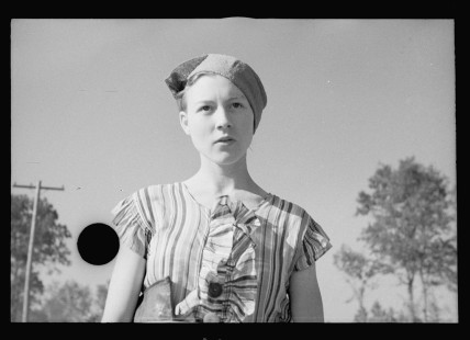 0568_Young lady from Dyess Colony Project