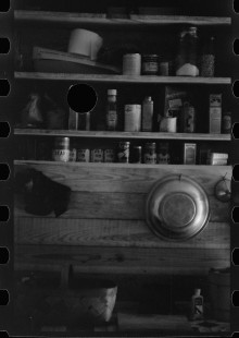 0618_Kitchen store , traditional wooden country dwelling