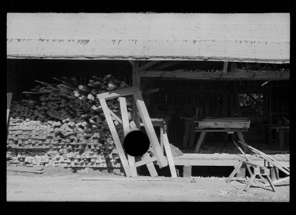 0625_Prepared timber store and wood working