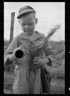 0651_Boy with peanuts , Wolf Creek , Georgia