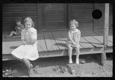 0710_Miner's children , Purslove, West Virginia