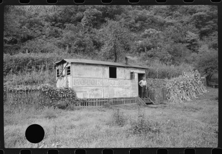 0748_Unemployed miner's shanty home ,West Virginia