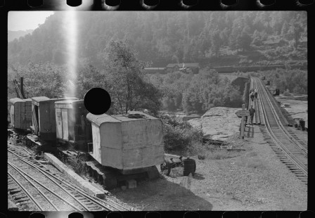 0759_ Railroad junction , near Gauley Bridge ,