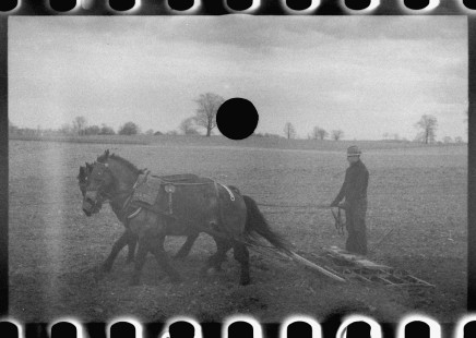 0845_Ploughing by Horse, Tomkins County , New York State.