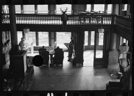 1003__Hotel interior ,possibly Jackson, Ohio