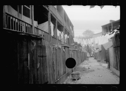 0320_Alley inhabited by African-American families ,Washington, D.C.