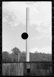 0404_Roof and chimney of sawmill, Garrett County